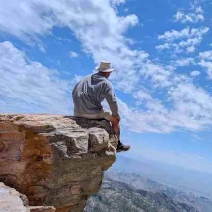 Brett on Mount Lemmon