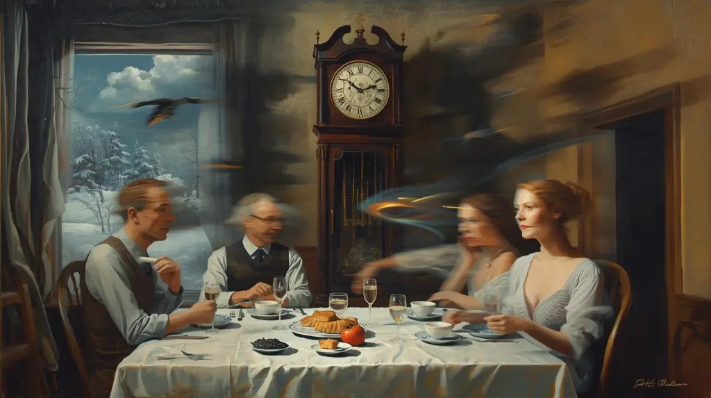 The surreal distortion of memory over time