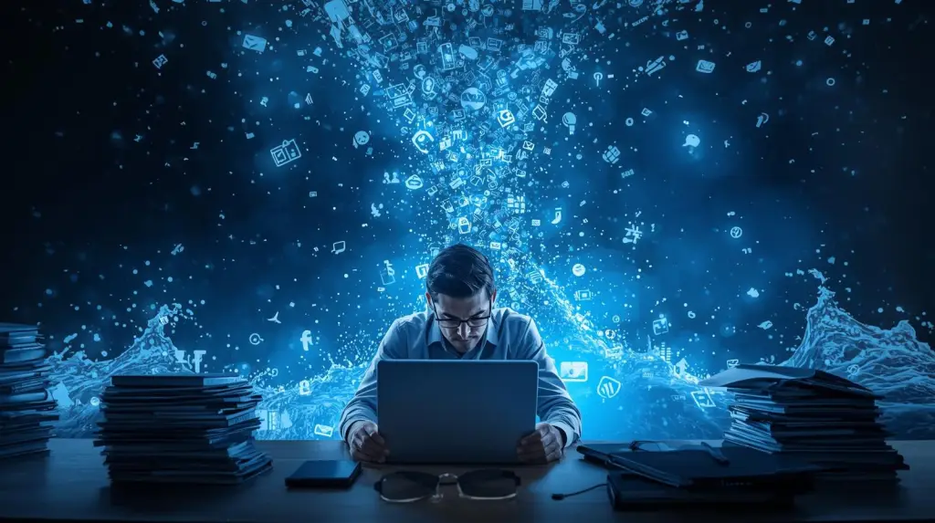 Managing communication overload during reentry